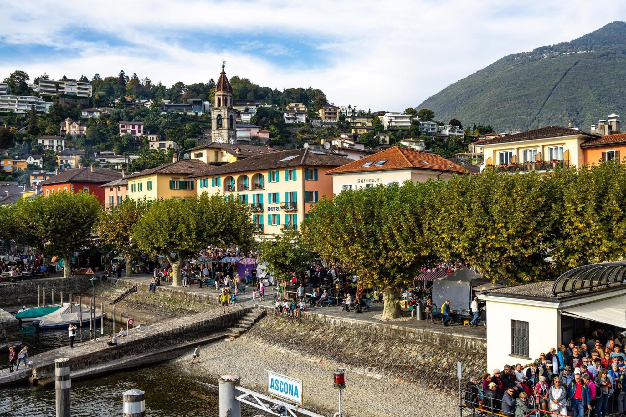 Yellow View Apartment - Happy Rentals Ronco sopra Ascona Zewnętrze zdjęcie